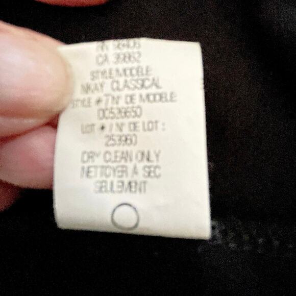 Theory Ponte Knit Essential Fit & Flare Dress Women's 4 | Black | EUC - Picture 7 of 10